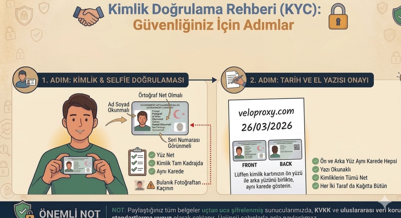 Kimlik Doğrulama (KYC) Süreci - Velo Proxy
