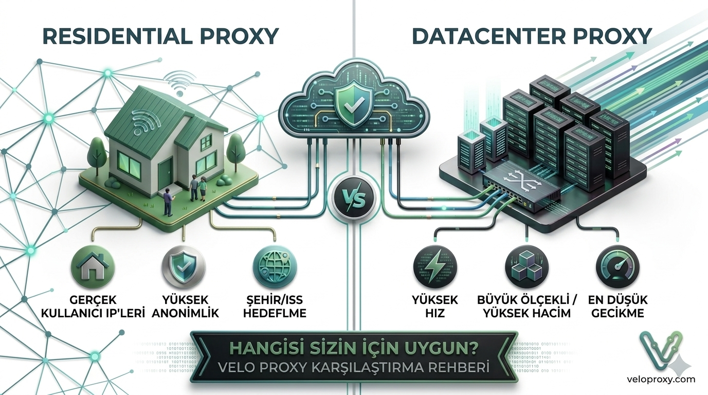 Residential mı Datacenter mı?