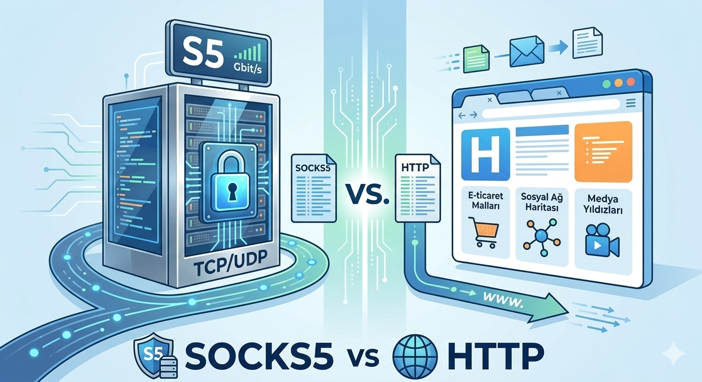 SOCKS5 vs HTTP Proxy